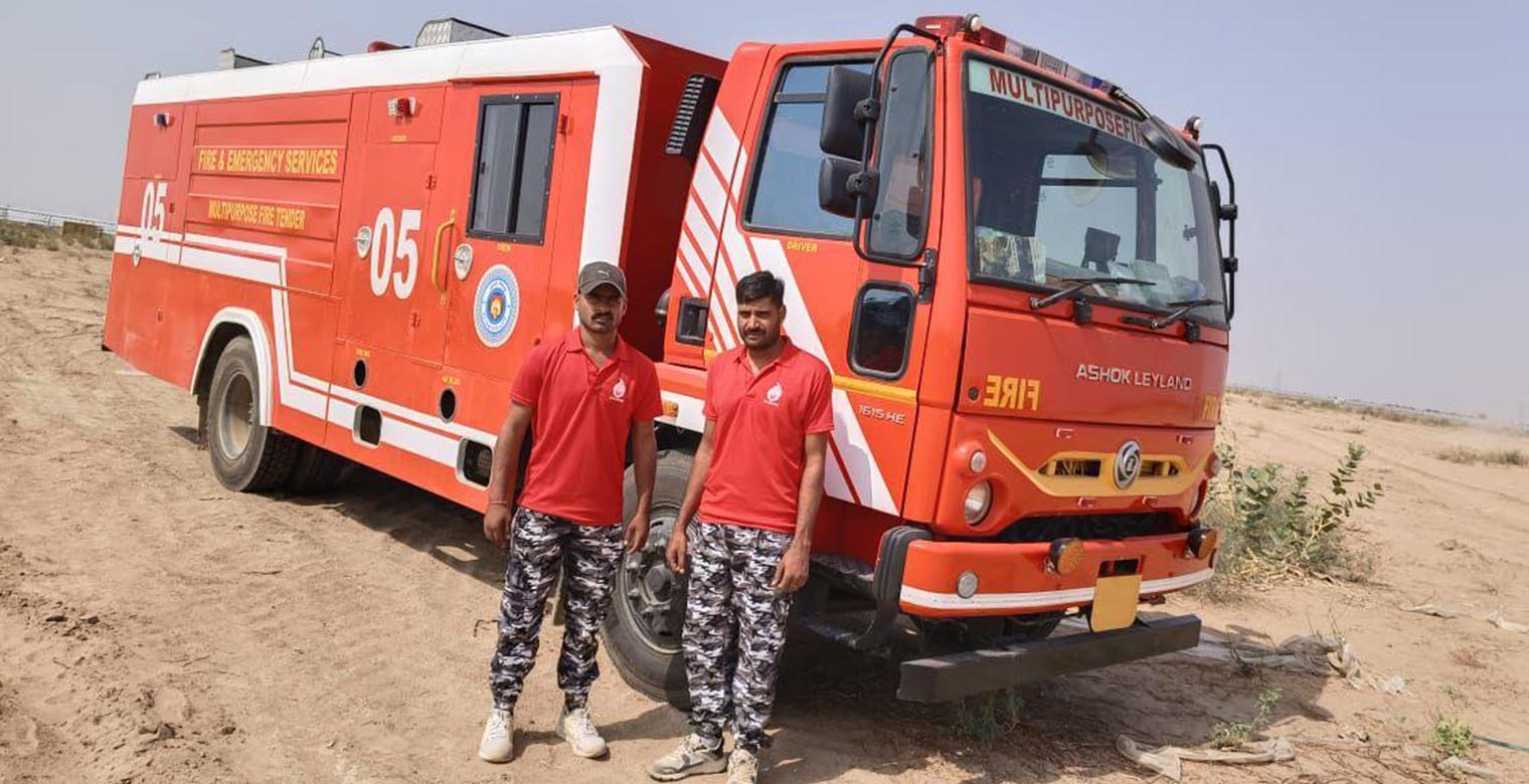 Fire safety training